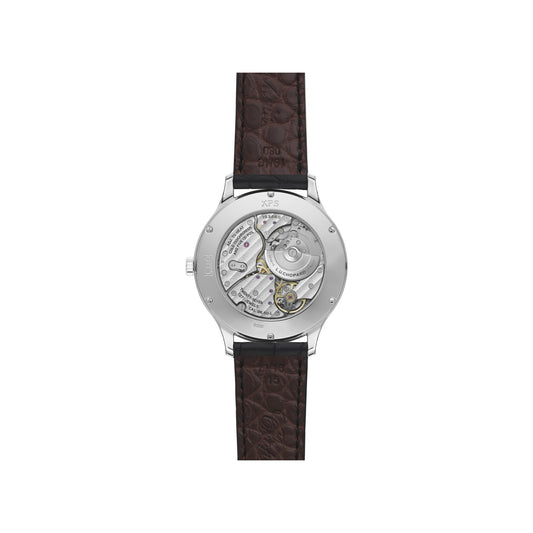Chopard L.U.C watch in stainless steel, view 2