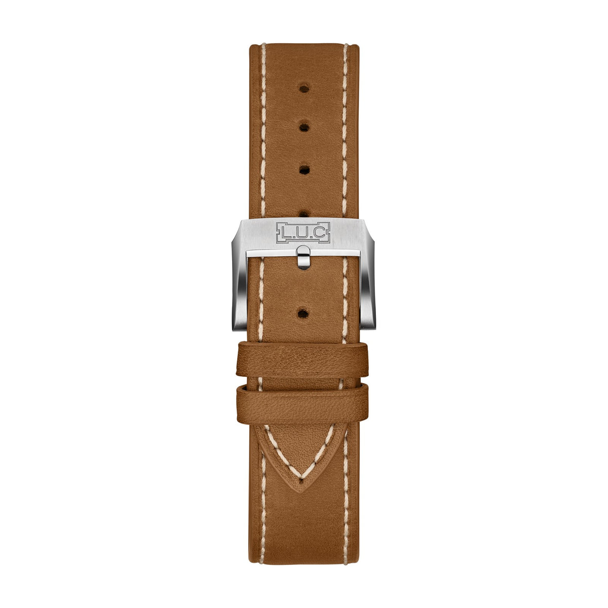 Chopard L.U.C watch in stainless steel, view 4