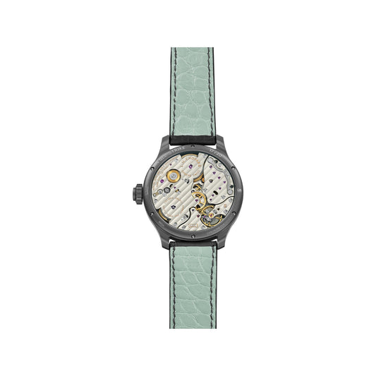 Chopard L.U.C watch in titanium, view 2