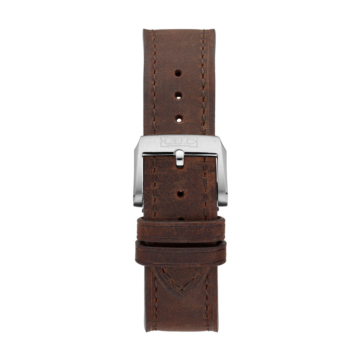 Chopard L.U.C watch in 18k ethical white gold, view 3