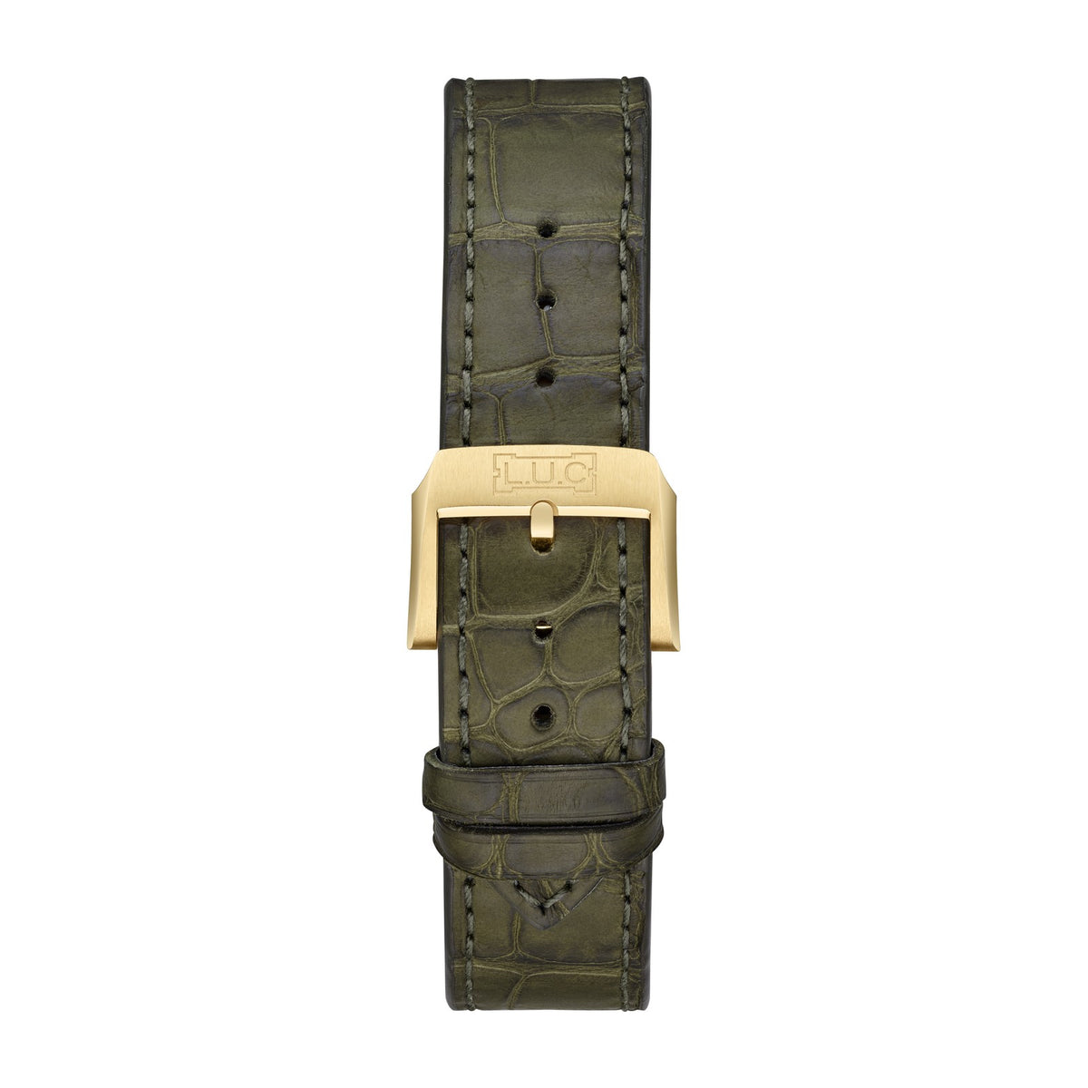 Chopard L.U.C watch in 18k ethical yellow gold, view 4