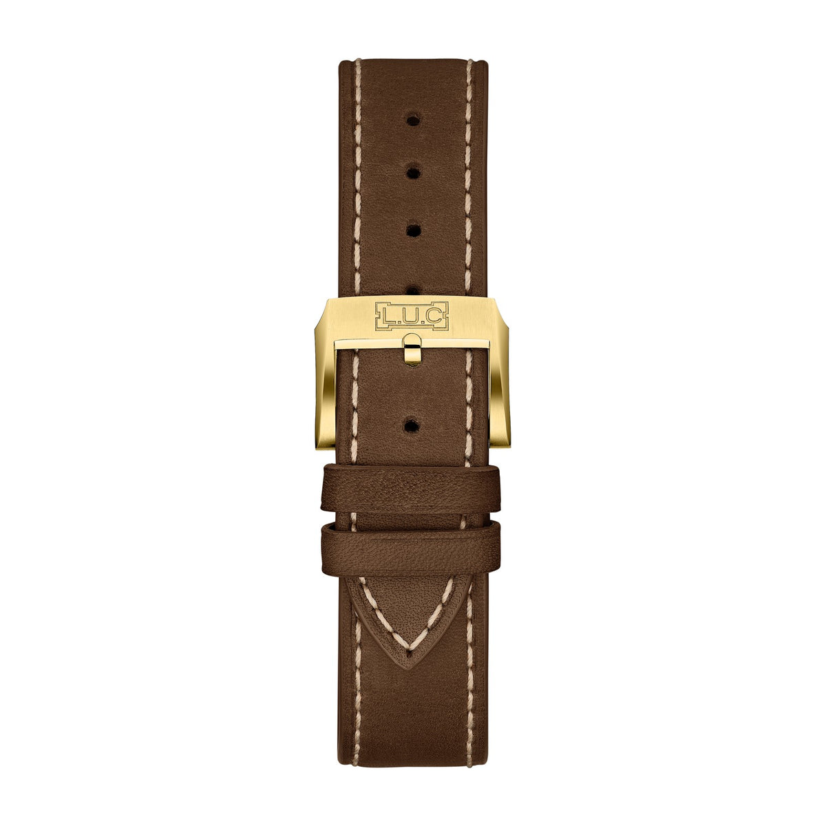 Chopard L.U.C watch in 18k ethical yellow gold, view 4