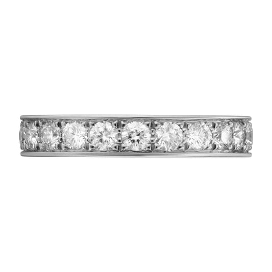 Chopard Timeless ring in 18k ethical white gold, view 2