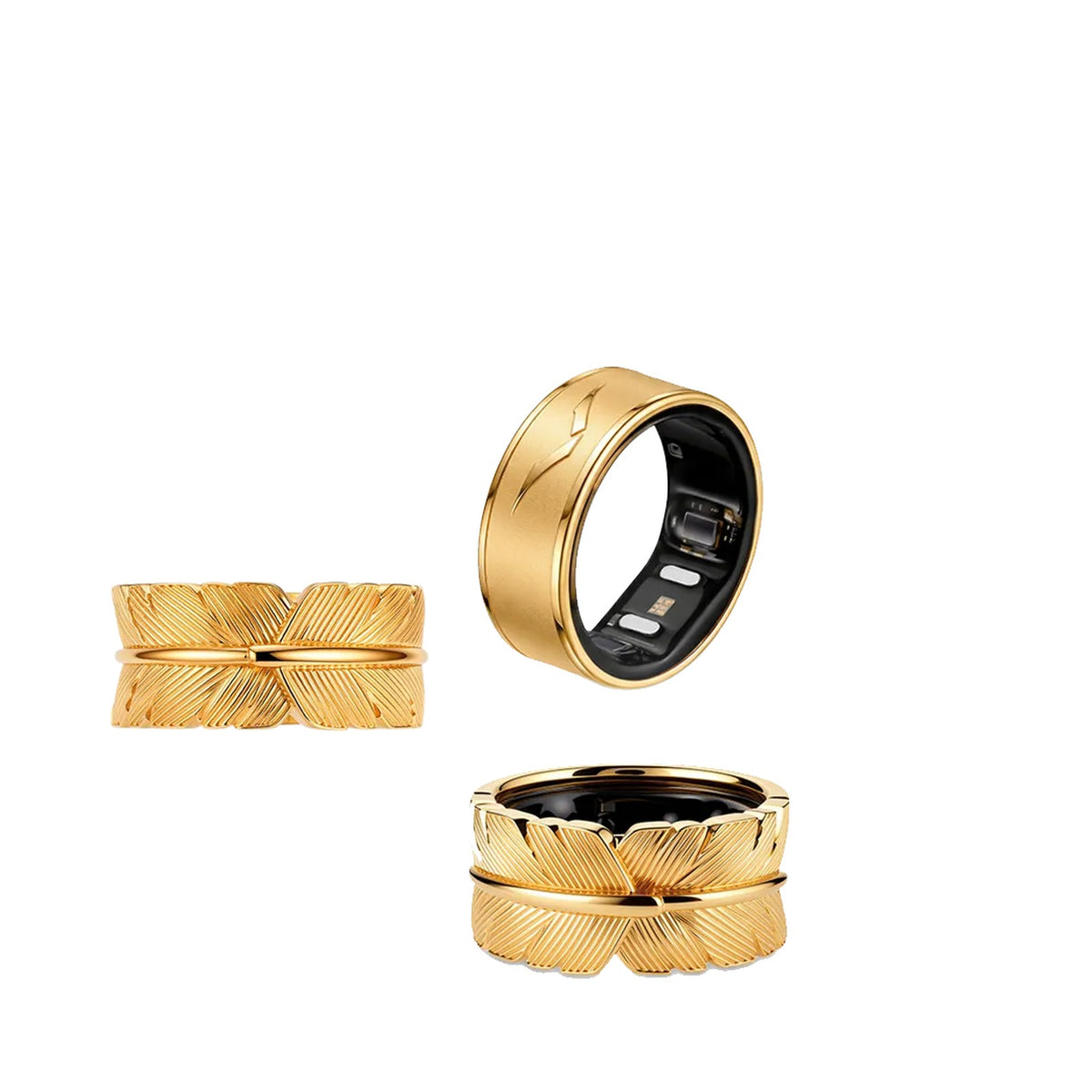 VERTU COR RING RESONANCE HAVEN 18K GOLD, view 3