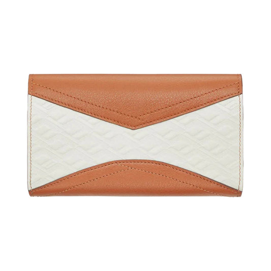 VERTU FOLDED V CATENA CROSSBODY CHAIN BAG CARAMEL BROWN, view 2