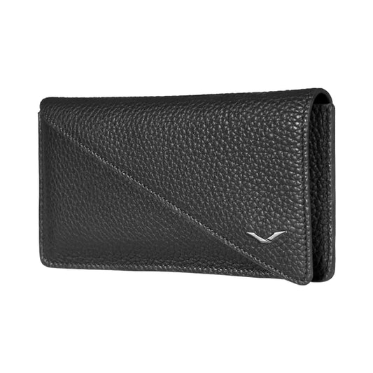 VERTU METAVERTU CALF LEATHER PHONE WALLET CASE JADE BLACK, view 2
