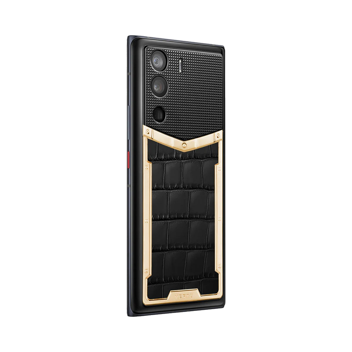 VERTU METAVERTU CURVE PHONE BLACK ALLIGATOR SKIN 18K GOLD, view 3