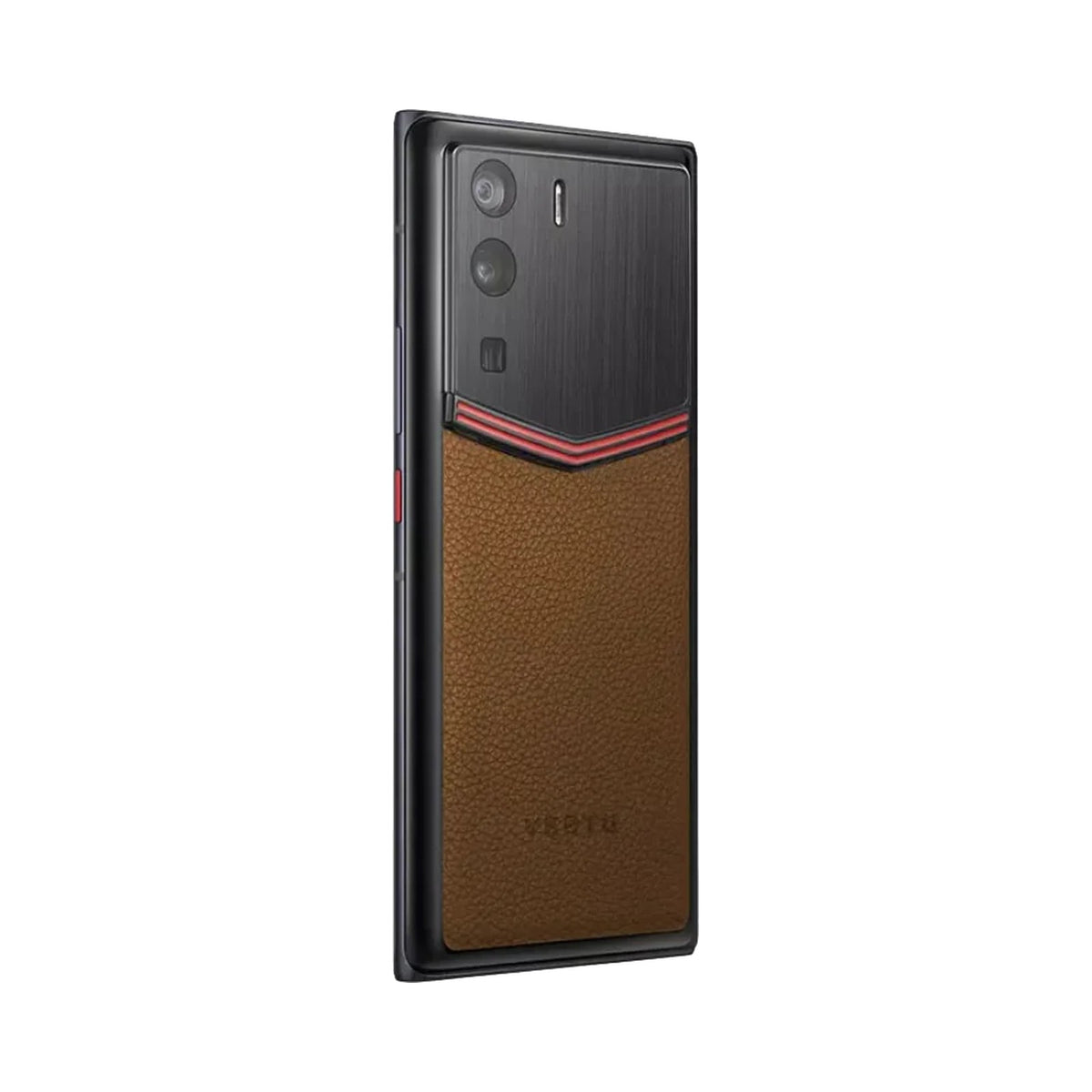 VERTU METAVERTU CURVE PHONE BROWN ENAMELED CALFSKIN, view 2