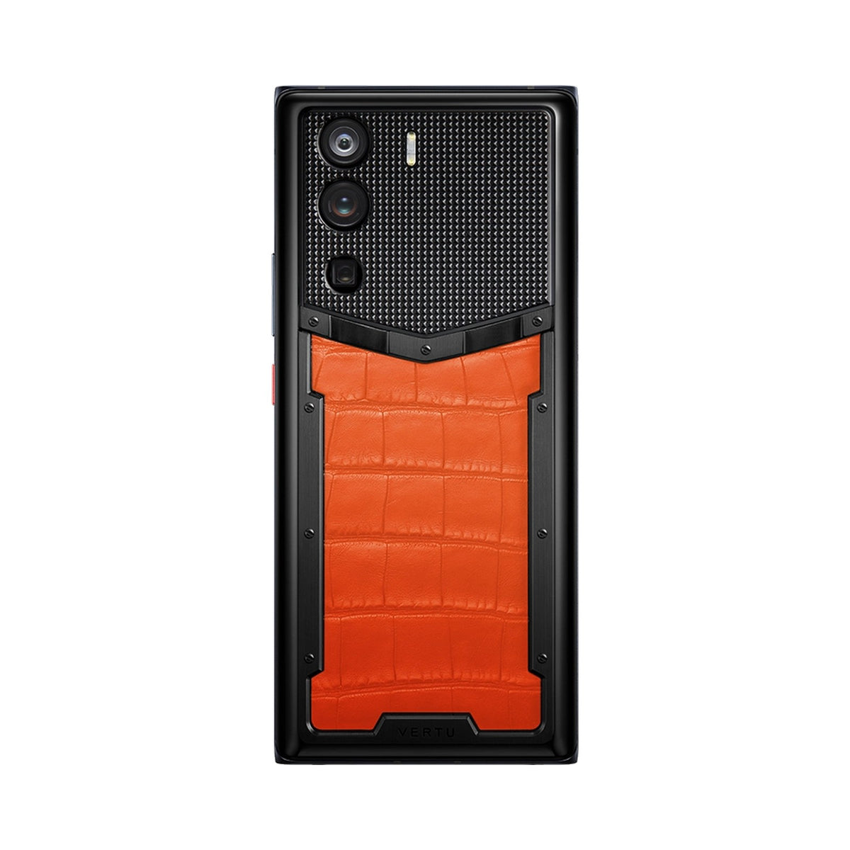 VERTU METAVERTU CURVE PHONE ORANGE ALLIGATOR SKIN, view 1