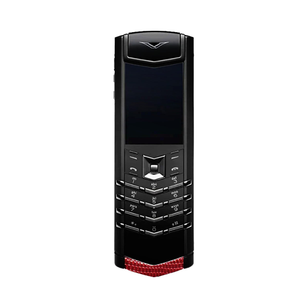 VERTU SIGNATURE V PHONE RED LIZARD SKIN, view 2