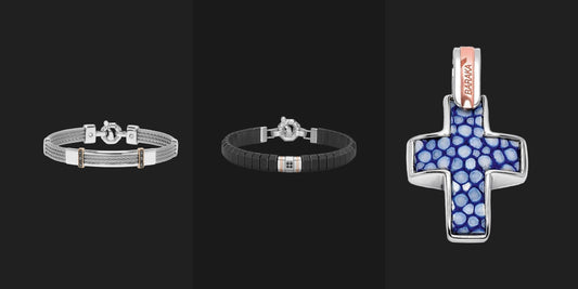 Baraka: Italian Men's Jewellery in Gold, Steel and Rubber