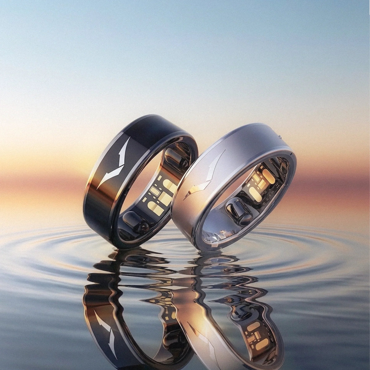 VERTU COR RING SILVER SMART RING, view 3