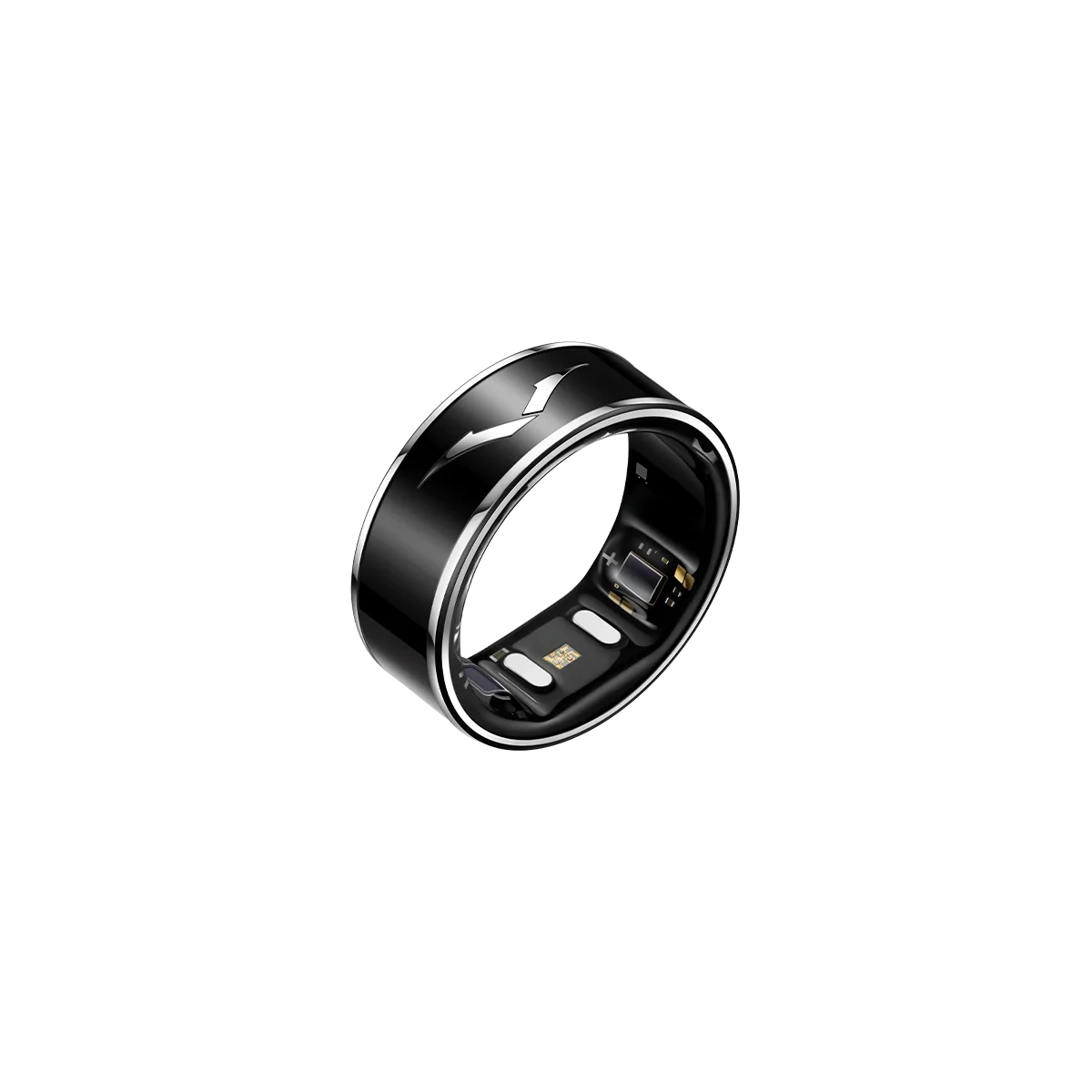VERTU COR RING BLACK SMART RING, view 1