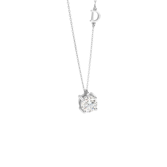 Damiani Veramore Necklace 20055856, An 18k white gold necklace set with diamonds