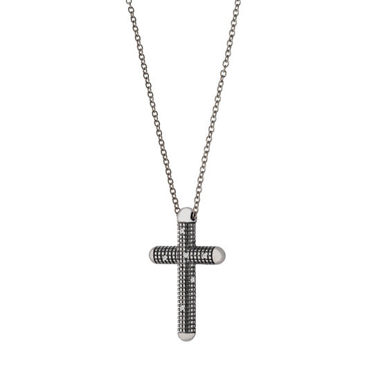 Damiani Metropolitan Necklace 20062159, An 18k white gold necklace set with diamonds