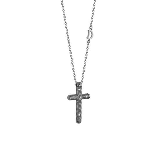 Damiani Metropolitan Necklace 20062159, An 18k white gold necklace set with diamonds