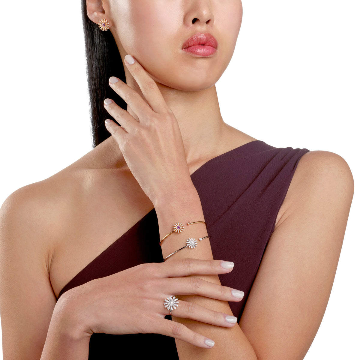 Damiani Margherita Bracelet 20076574, White gold and diamonds bracelet