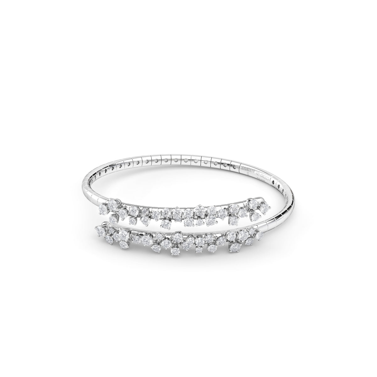 Damiani Mimosa Bracelet 20080820, White gold and diamonds bracelet