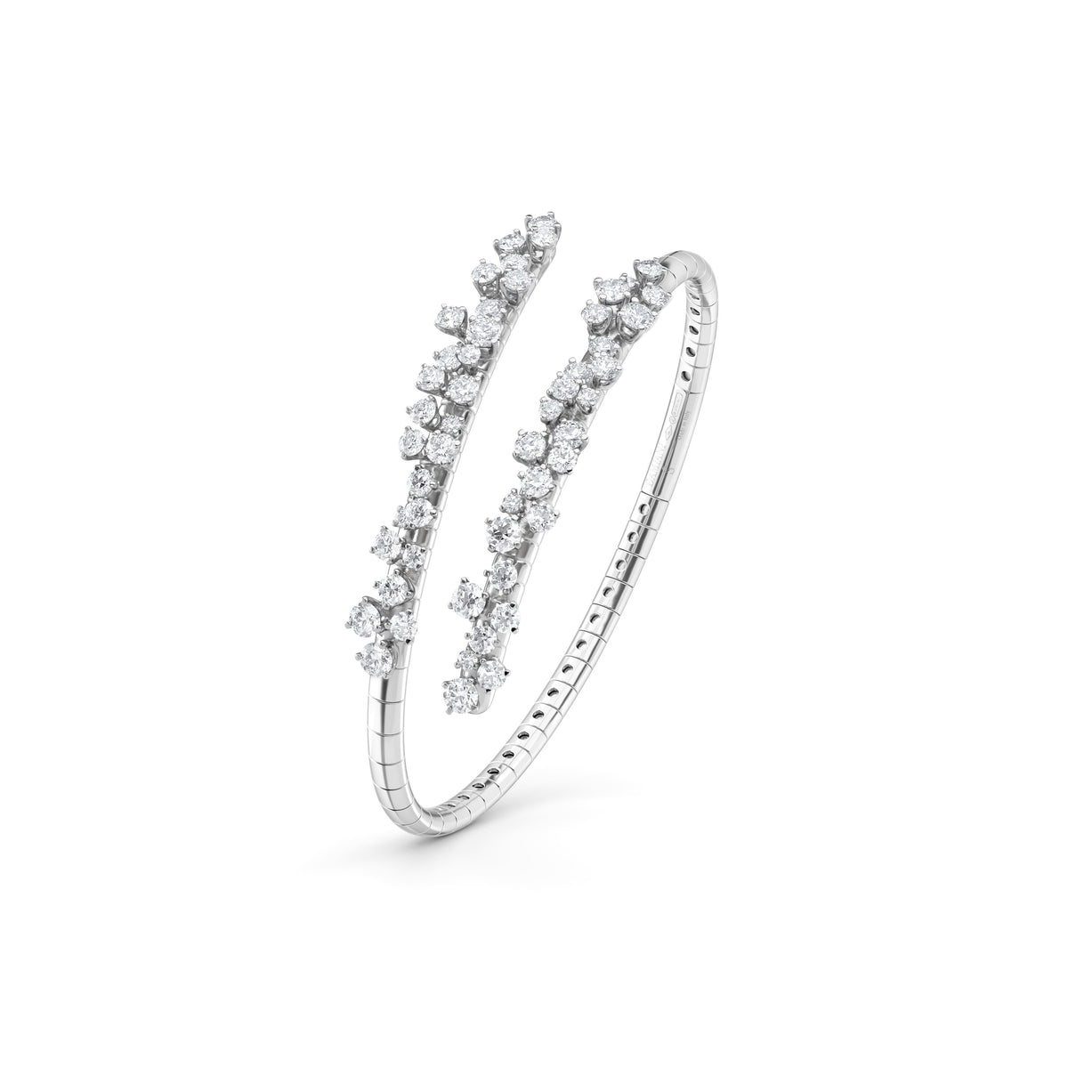 Damiani Mimosa Bracelet 20080820, White gold and diamonds bracelet