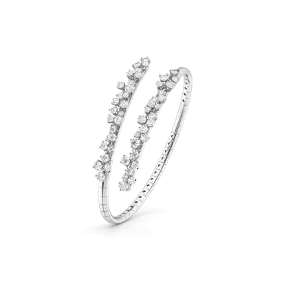 Damiani Mimosa Bracelet 20080820, White gold and diamonds bracelet
