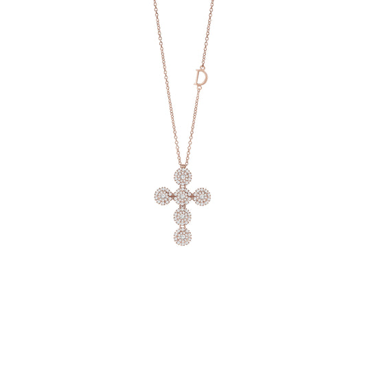 Damiani Margherita Necklace 20087230, An 18k rose gold necklace set with diamonds