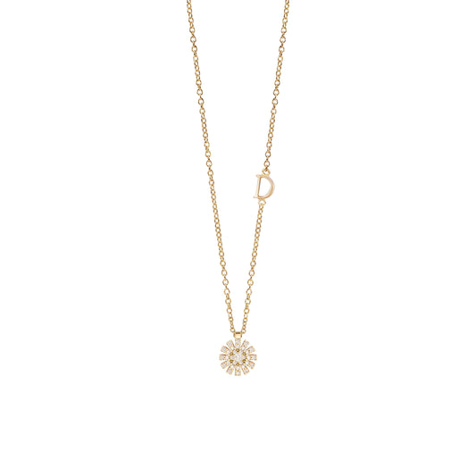 Damiani Margherita Necklace 20088230, An 18k yellow gold necklace set with diamonds