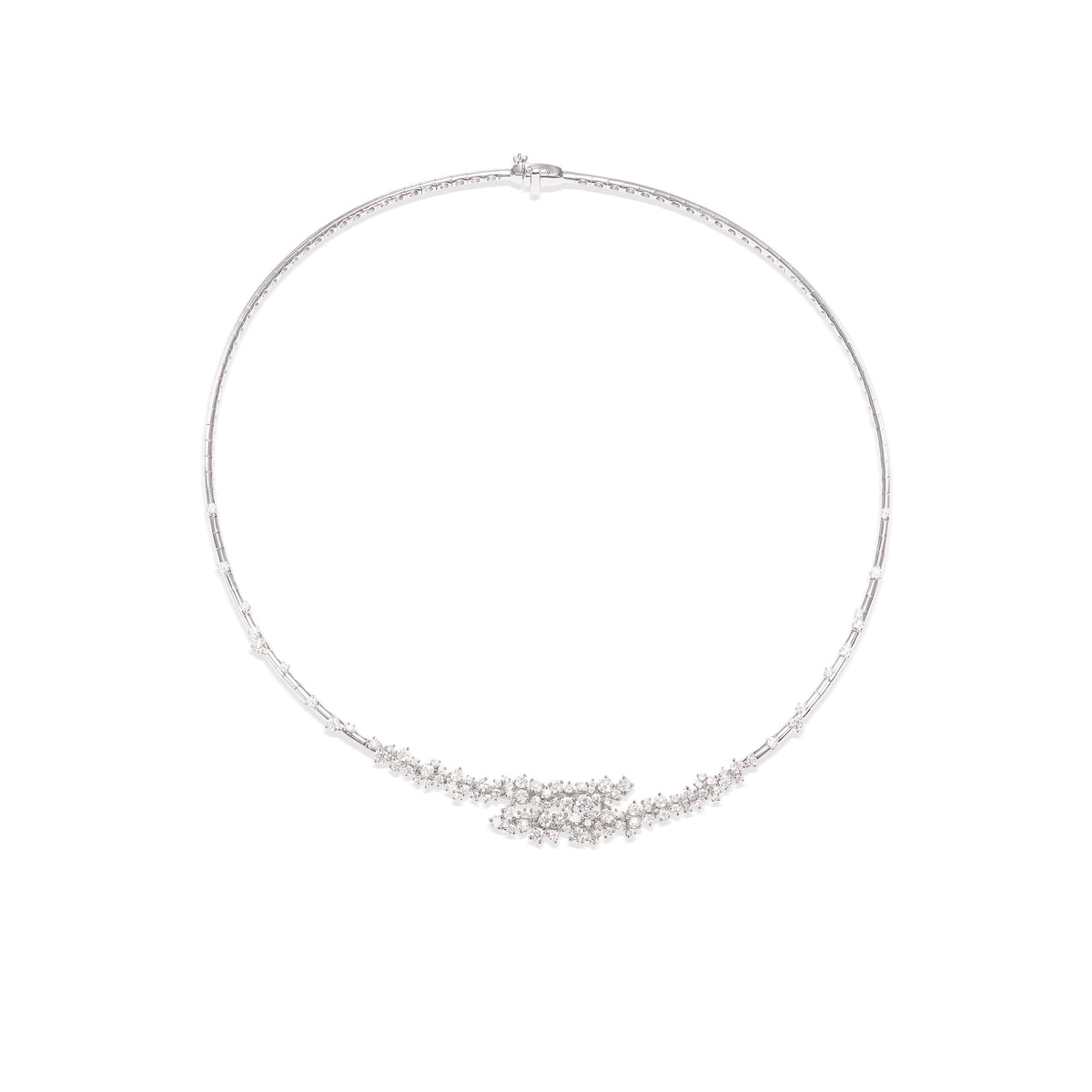 Damiani Necklace 20088480, White gold and diamond necklace