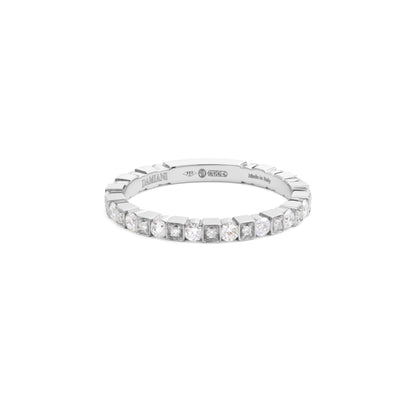 Damiani Belle Epoque Ring 20091341, A platinum ring set with diamonds