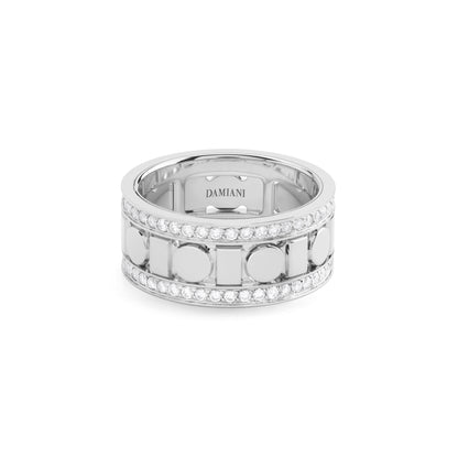 Damiani Belle Epoque Ring 20093138, An 18k white gold ring set with diamonds