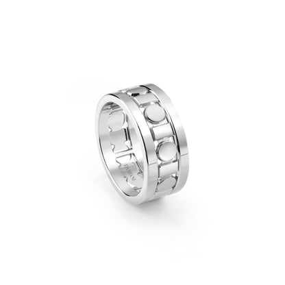 Damiani Belle Epoque Ring 20093141, An 18k white gold ring