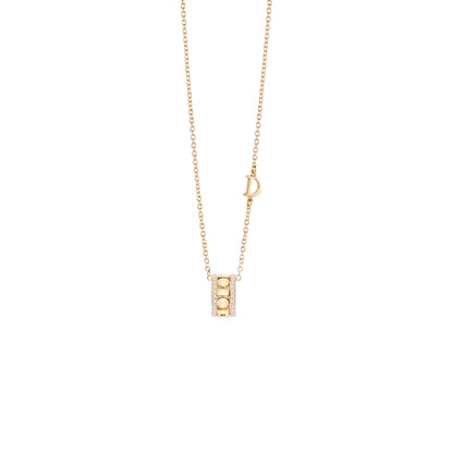 Damiani Belle Epoque Necklace 20093324, An 18k yellow gold necklace set with diamonds