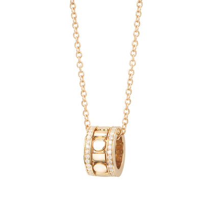 Damiani Belle Epoque Necklace 20093324, An 18k yellow gold necklace set with diamonds
