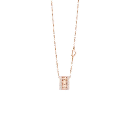 Damiani Belle Epoque Necklace 20093329, An 18k rose gold necklace set with diamonds