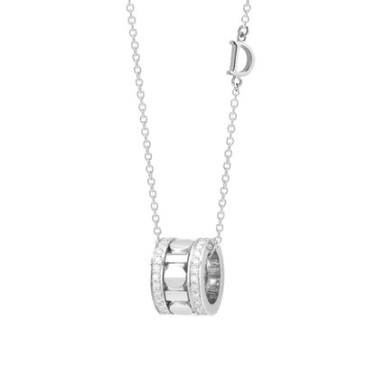 Damiani Belle Epoque Necklace 20094034, An 18k white gold necklace set with diamonds