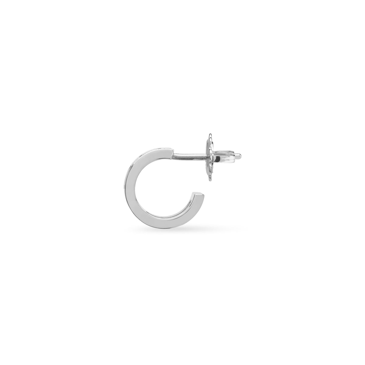 Damiani Belle Epoque Earrings 20094036, A pair of 18k white gold earrings set with diamonds