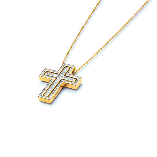 Damiani Belle Epoque Necklace 20094474, An 18k yellow gold necklace set with diamonds