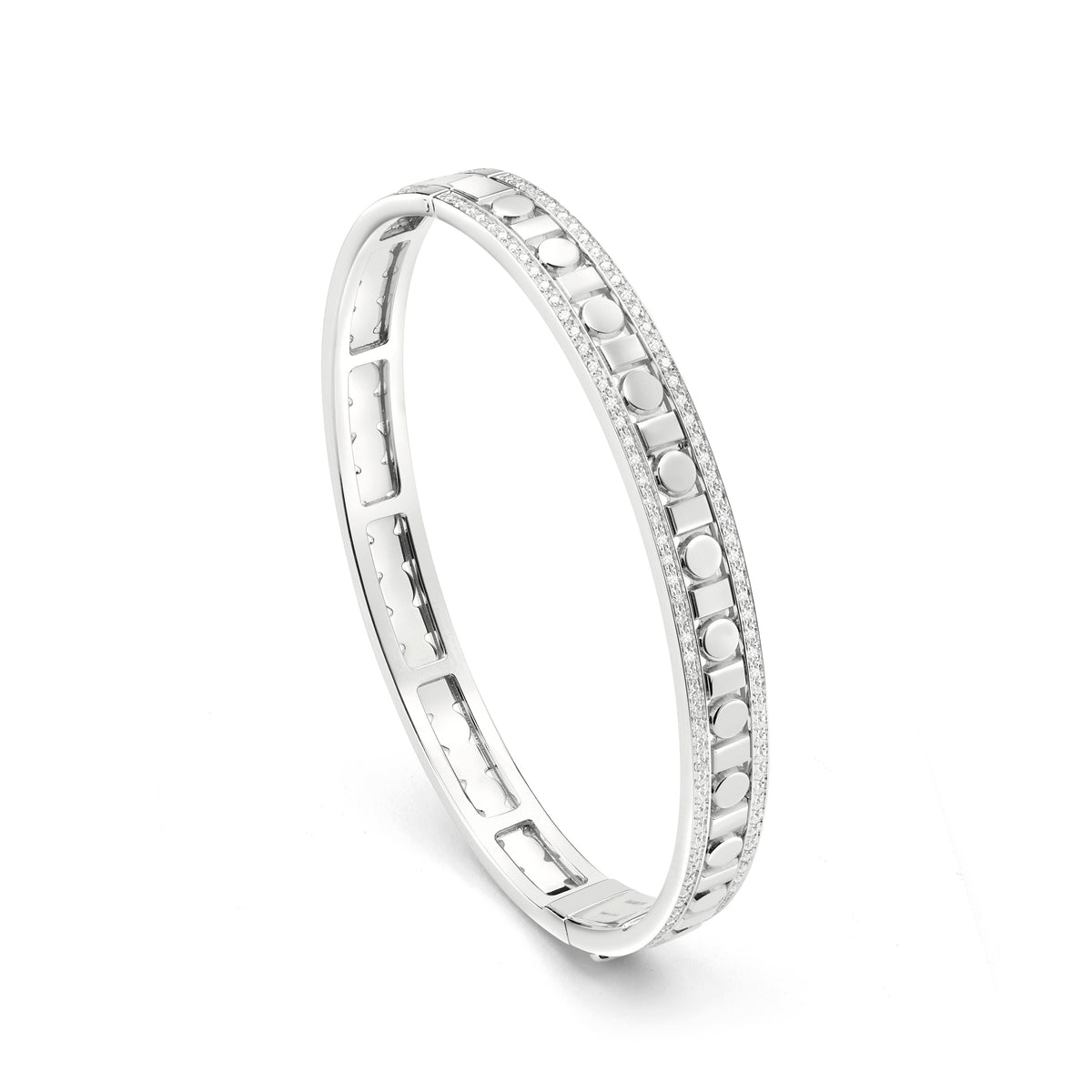 Damiani Belle Epoque Bracelet 20095054, An 18k white gold bracelet set with diamonds