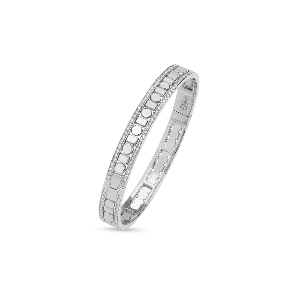 Damiani Belle Epoque Bracelet 20095054, An 18k white gold bracelet set with diamonds