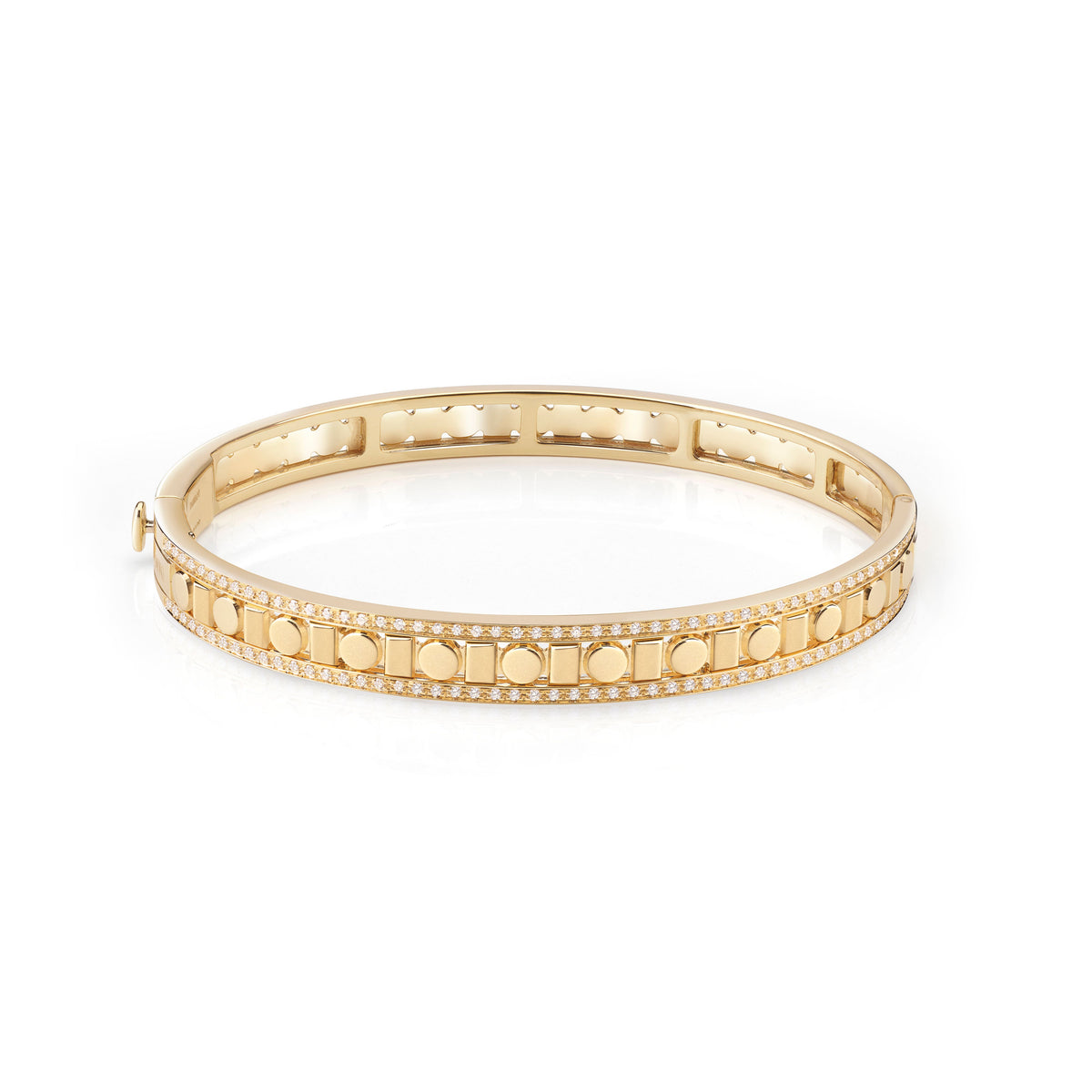 Damiani Belle Epoque Bracelet 20095056, An 18k yellow gold bracelet set with diamonds