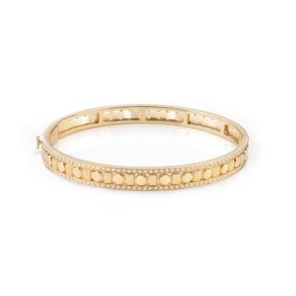 Damiani Belle Epoque Bracelet 20095056, An 18k yellow gold bracelet set with diamonds