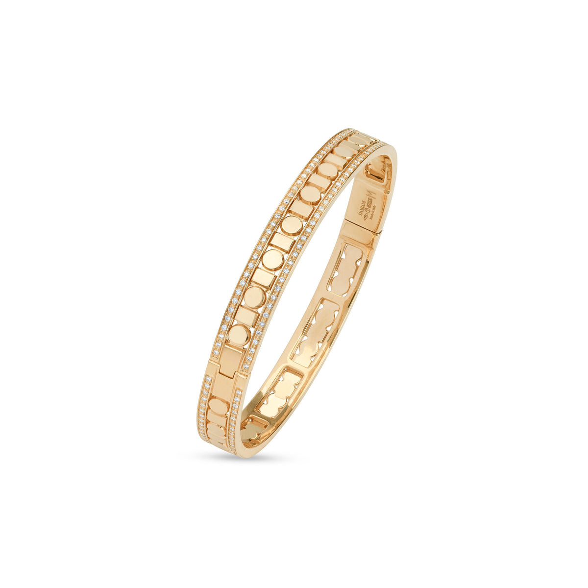 Damiani Belle Epoque Bracelet 20095056, An 18k yellow gold bracelet set with diamonds