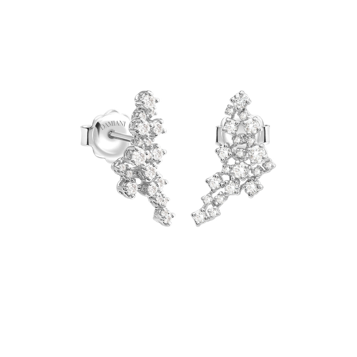 Damiani Mimosa Earrings 20104947, White gold and diamonds earrings
