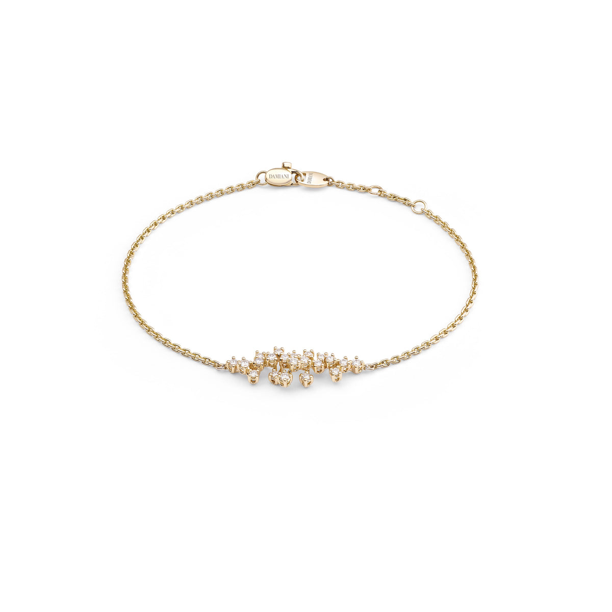 Damiani Mimosa Bracelet 20104951, Yellow gold and diamonds bracelet