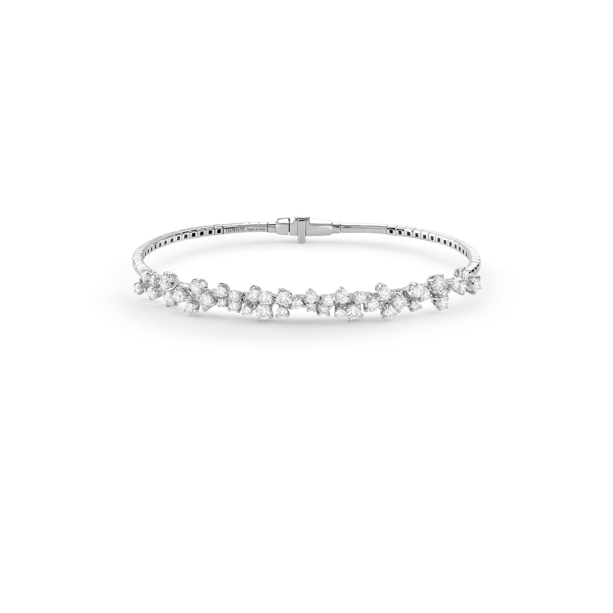 Damiani Mimosa Bracelet 20106418, An 18k white gold bracelet set with diamonds