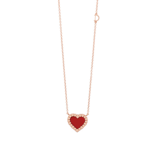 Damiani Belle Epoque Cross 20108941, An 18k rose gold cross pendant