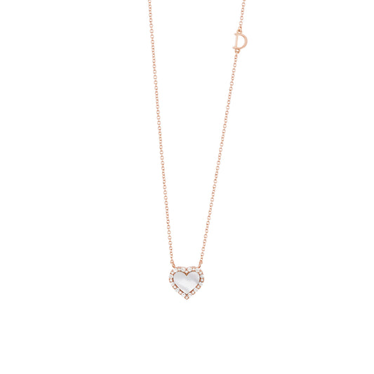 Damiani Belle Epoque Cross 20109038, An 18k rose gold cross pendant set with diamonds and pearls