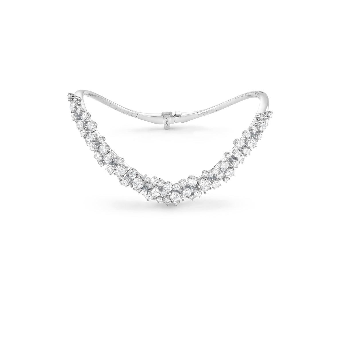 Damiani Mimosa Bracelet 20109622, An 18k white gold bracelet set with diamonds
