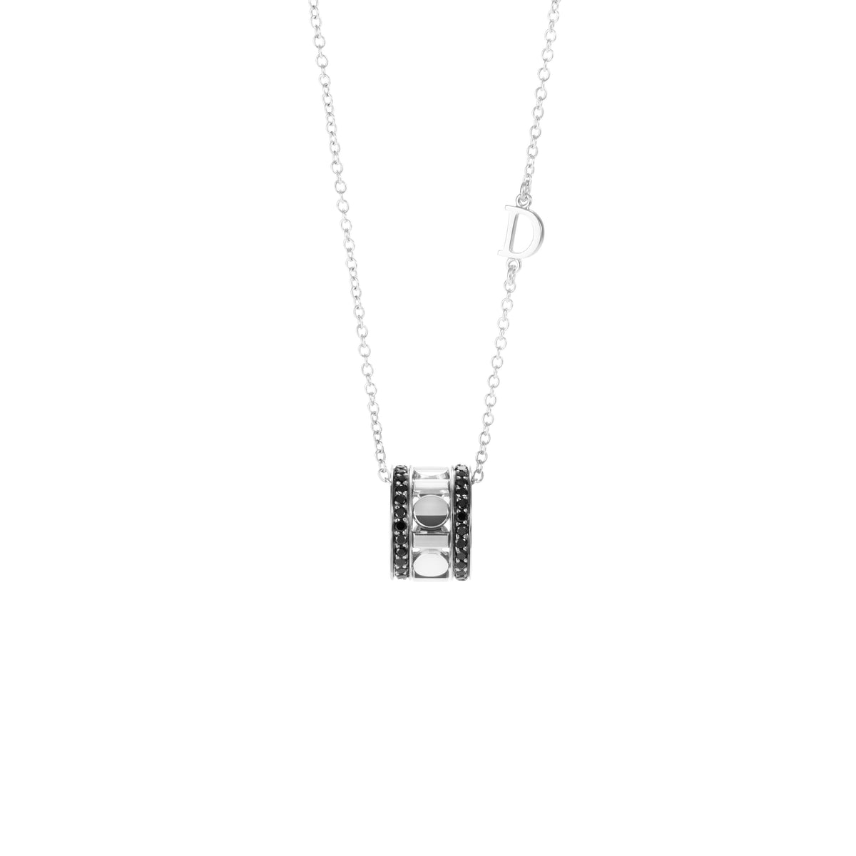 Damiani Belle Epoque Necklace 20111729, An 18k white gold necklace set with diamonds