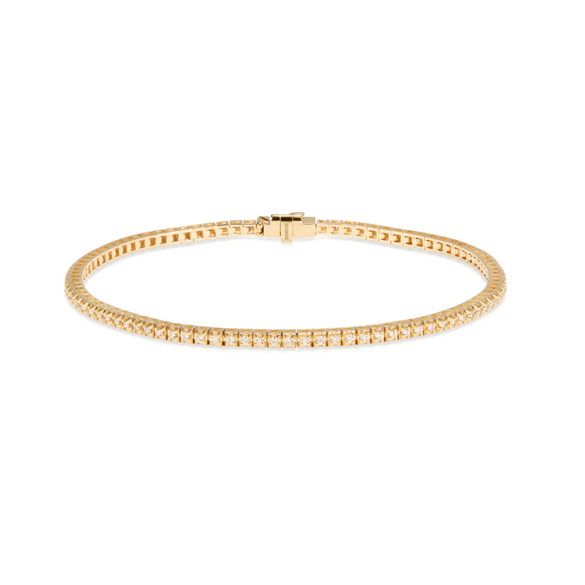 Damiani Bracelet 20115202, An 18k yellow gold bracelet set with diamonds