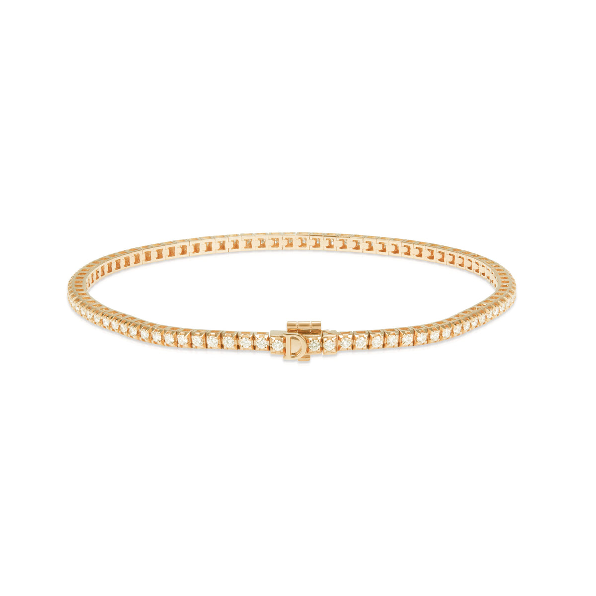 Damiani Bracelet 20115232, Yellow gold and diamond bracelet 1,10 carats